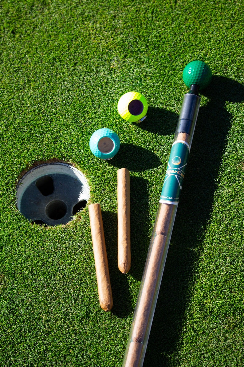 The Cigar Caddie a Cigar Humidor for Your Golf Bag Etsy