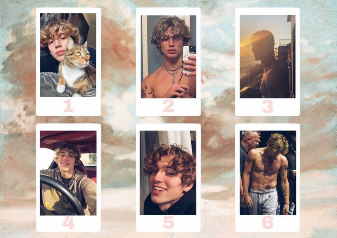 Vinnie Hacker Polaroids Tiktok Purgatory Fujifilm Instax Etsy