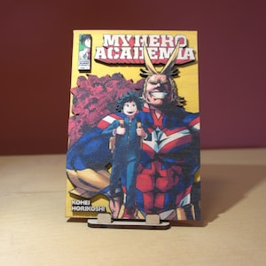 Custom Wooden 3D Manga/Comic Covers and Panels — Sublimation Printed