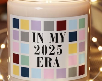 Best Year 2025 Era - TS Eras Tour Candle, Eras Tour Keepsake, In My 2025 Era Gift, Eras Gift, 2025 Eras Calendar, Gift For Her Best Era Gift