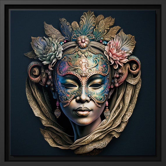 Fantasy Masquerade Full-color Acrylic Frame