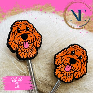 Stitch Stoppers | DOG | PUPPY | Needle Stoppers | Knitting Needle Point Protectors | gift for knitters | gift | knitting tools