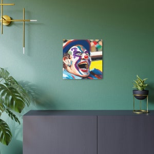 Rodeo Clown 1 - Metal Art Sign