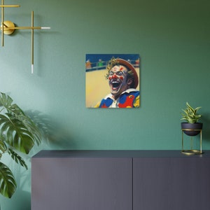 Rodeo Clown 6 - Metal Art Sign