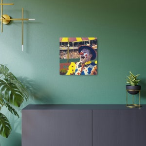 Rodeo Clown 9 - Metal Art Sign