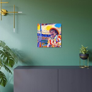 Rodeo Clown 5 - Metal Art Sign