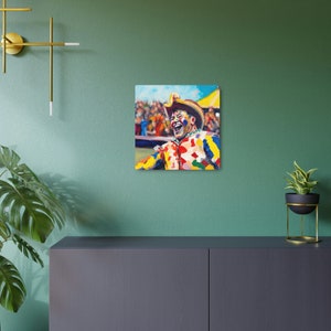 Rodeo Clown 2 - Metal Art Sign