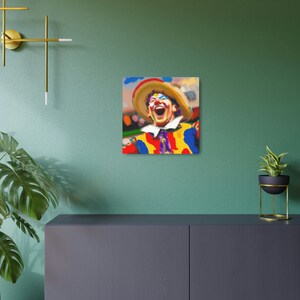 Rodeo Clown 11 - Metal Art Sign