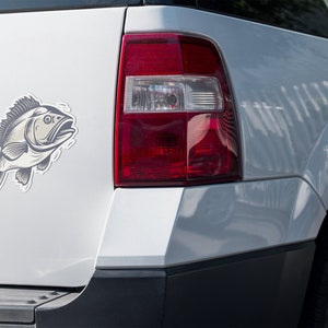 Fish Icon 8 - Die-Cut Stickers