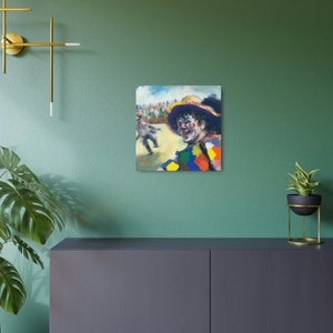 Rodeo Clown 8 - Metal Art Sign
