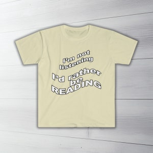 Rather Be Reading - Unisex Softstyle T-Shirt
