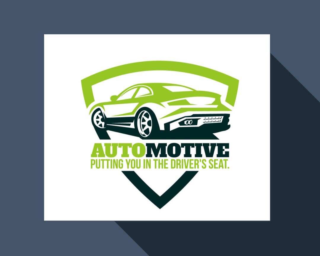 Custom Car Dealer Logo Dealership Logo Automotive Repair Shop Logo Tire