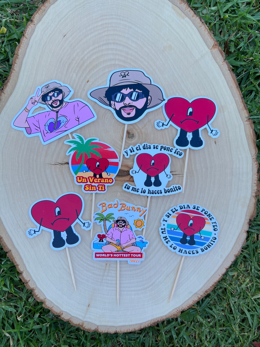 Bad Bunny Cake Toppers Bad Bunny Cake Toppers