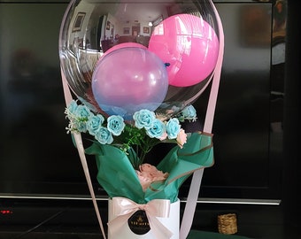 Bubble Balloon Flower bouquet