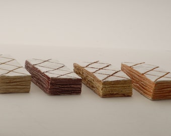 Glazed ceramics, Mille-feuilles