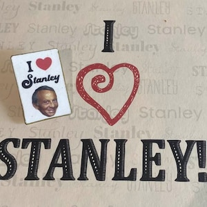 Stanley Roper Face Pin for Roper Romp