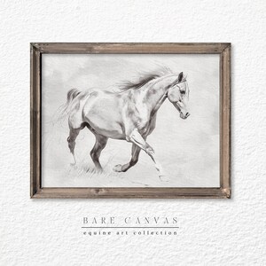 Horse Drawing | Horse Line Art | Arabian Horse | Horse Drawing Print | Equine Art | Equine Poster | Wall Art Print | Printable File |