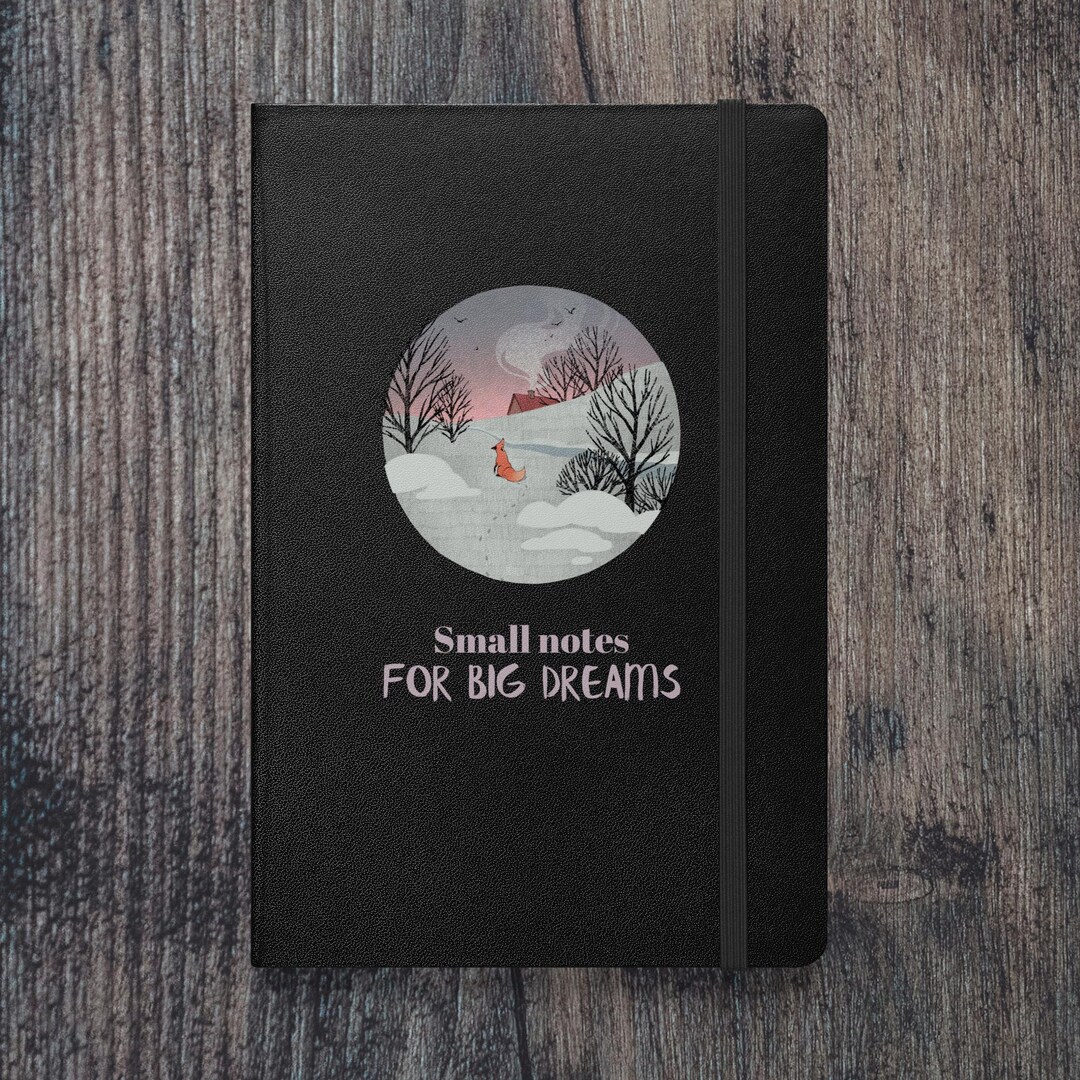 Winter Themed Notebook, Cozy Aesthetic Journal for Writers and Dreamers ...