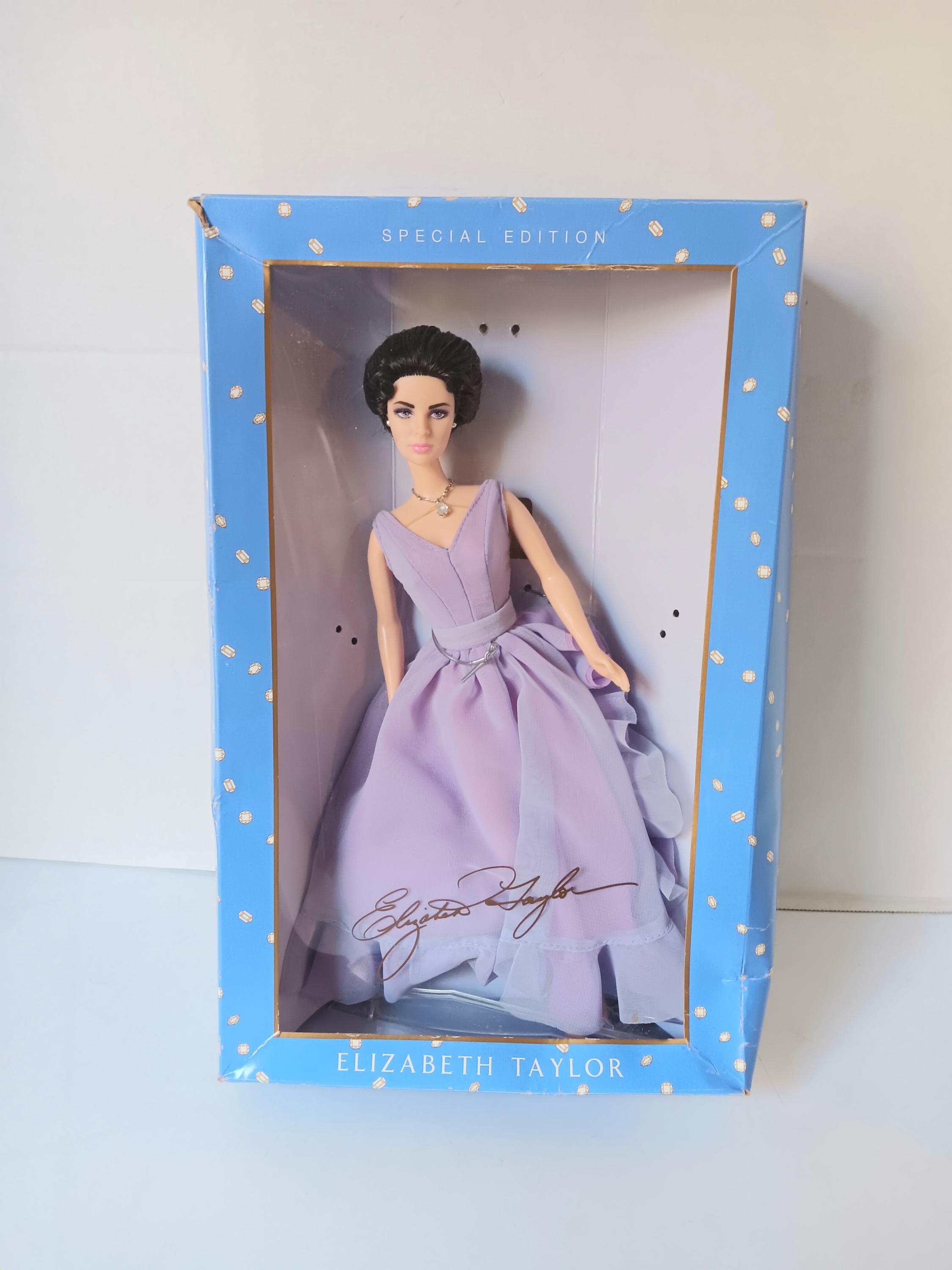 Elizabeth Taylor White Diamonds Barbie Etsy