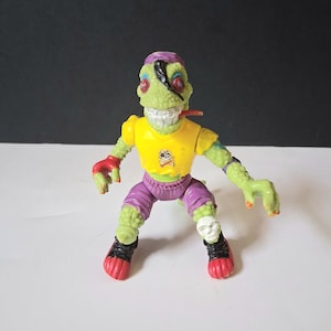 1990 Mondo Gecko TMNT Teenage Mutant Ninja Turtles Figure Vintage 90s Playmates Toy