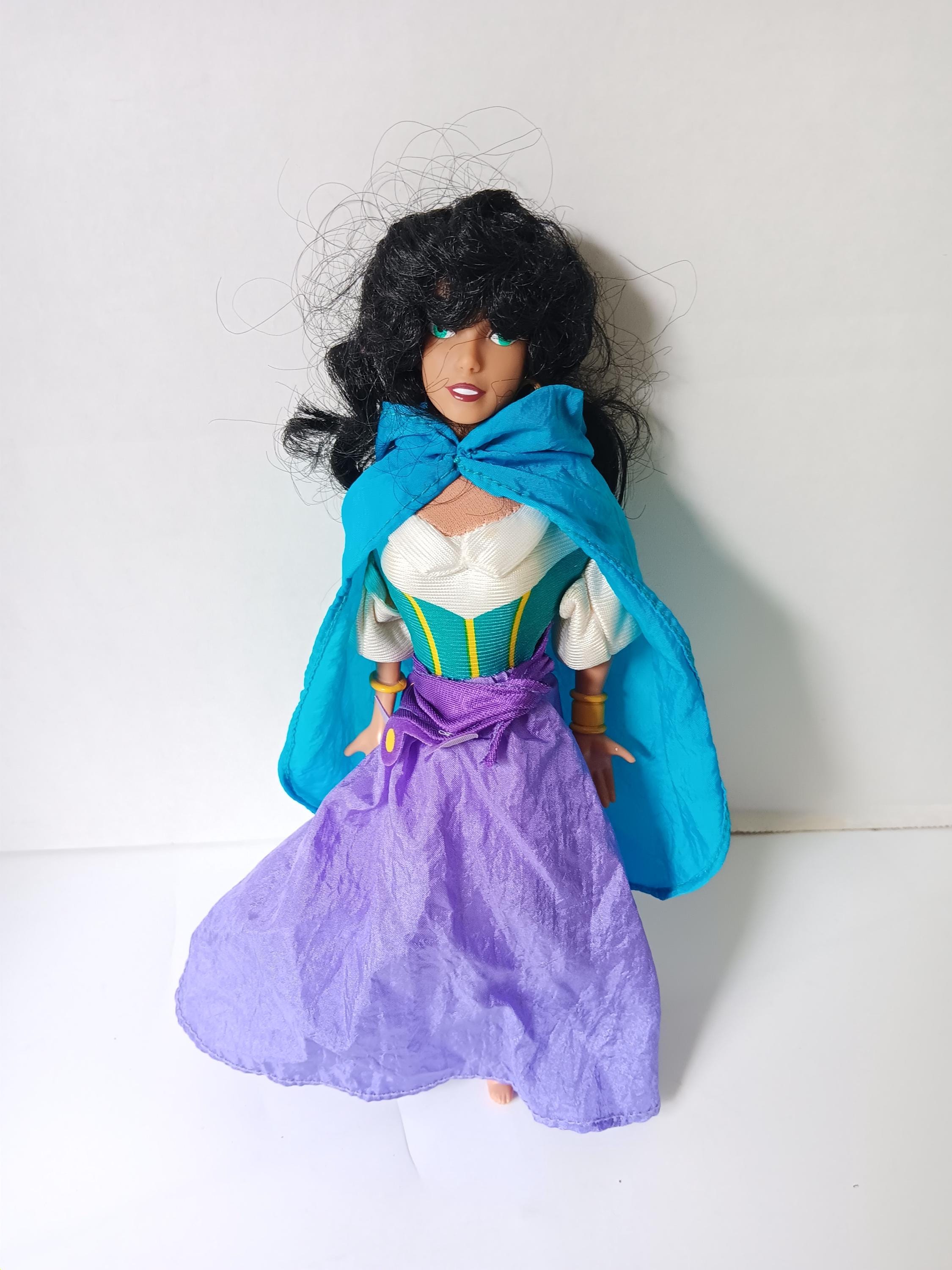 Vintage Mattel Disney Esmeralda Gobbo Notre Dame Bambola