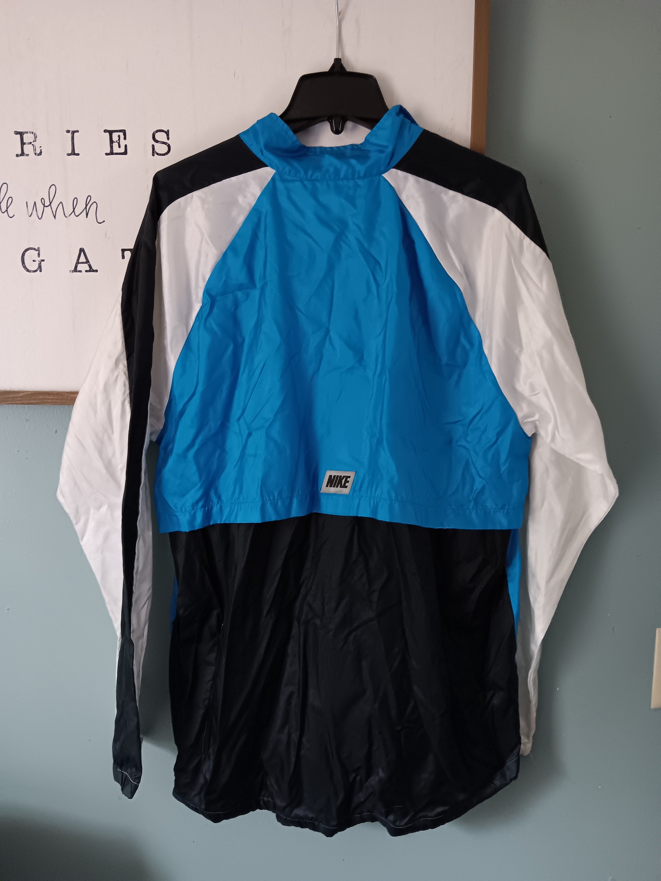 Vintage 90s Nike Nylon 1/2 Zip Pullover Track Jacket Coat Vintage 90s Nike Nylon 1/2 Zip Pullover Track Jacket Coat