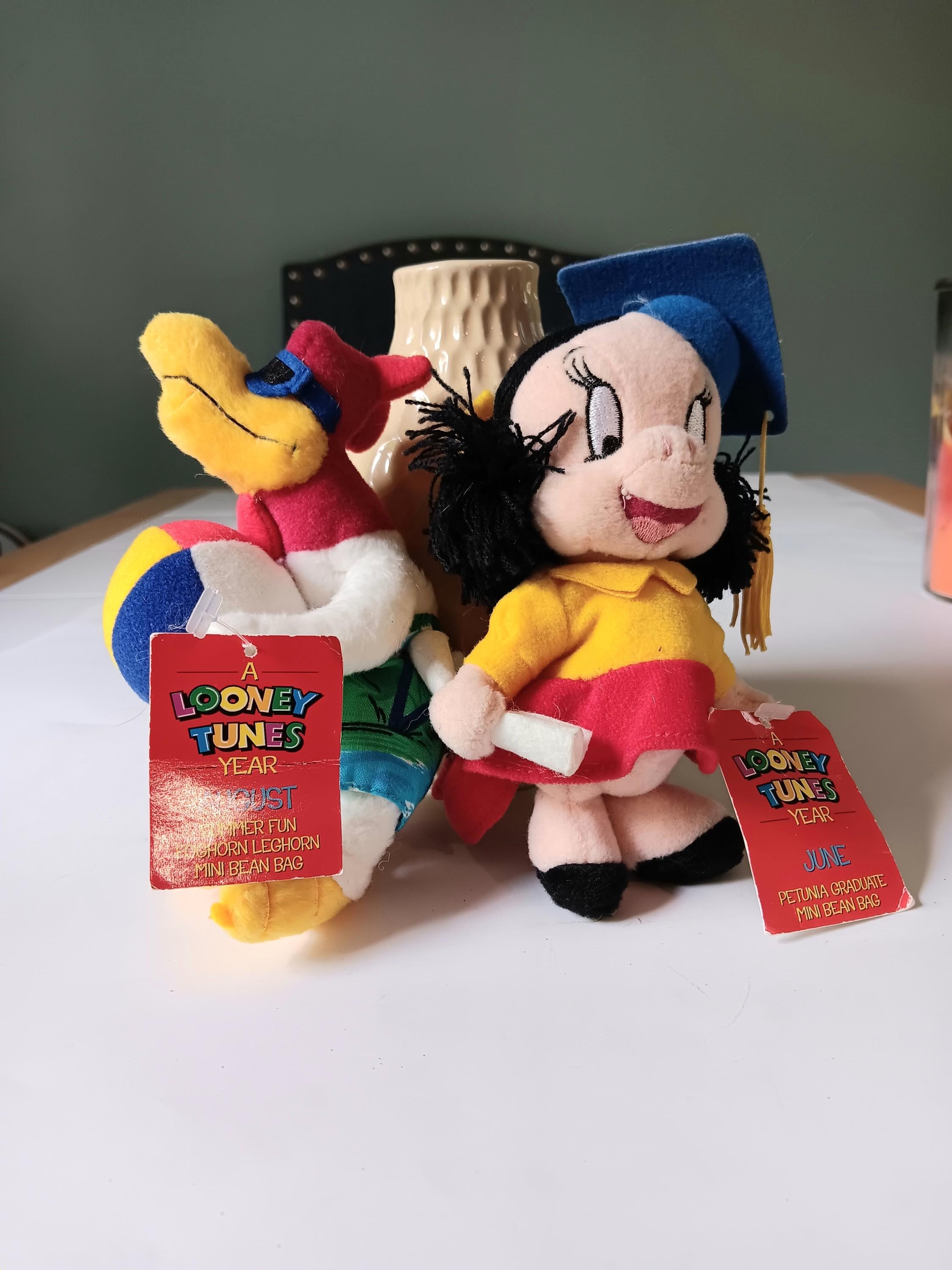 Looney tunes corne de brume des années 90, bonnet cochon Leghorn