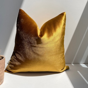 Luxury Gold Velvet Pillowcase,Gold Pillow Case,Decorative Pillow Case,Euro Sham,Cushion Pillowcase For Sofa,Throw Pillow,Halloween Gift