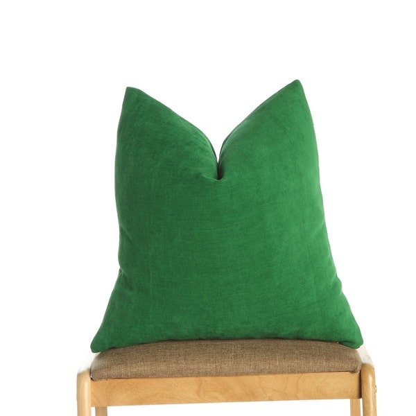 Kelly Green Pillows Etsy