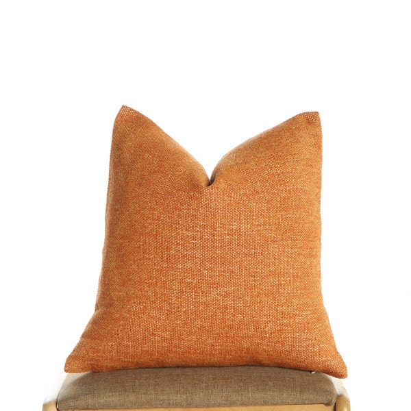 Orange Euro Sham Etsy