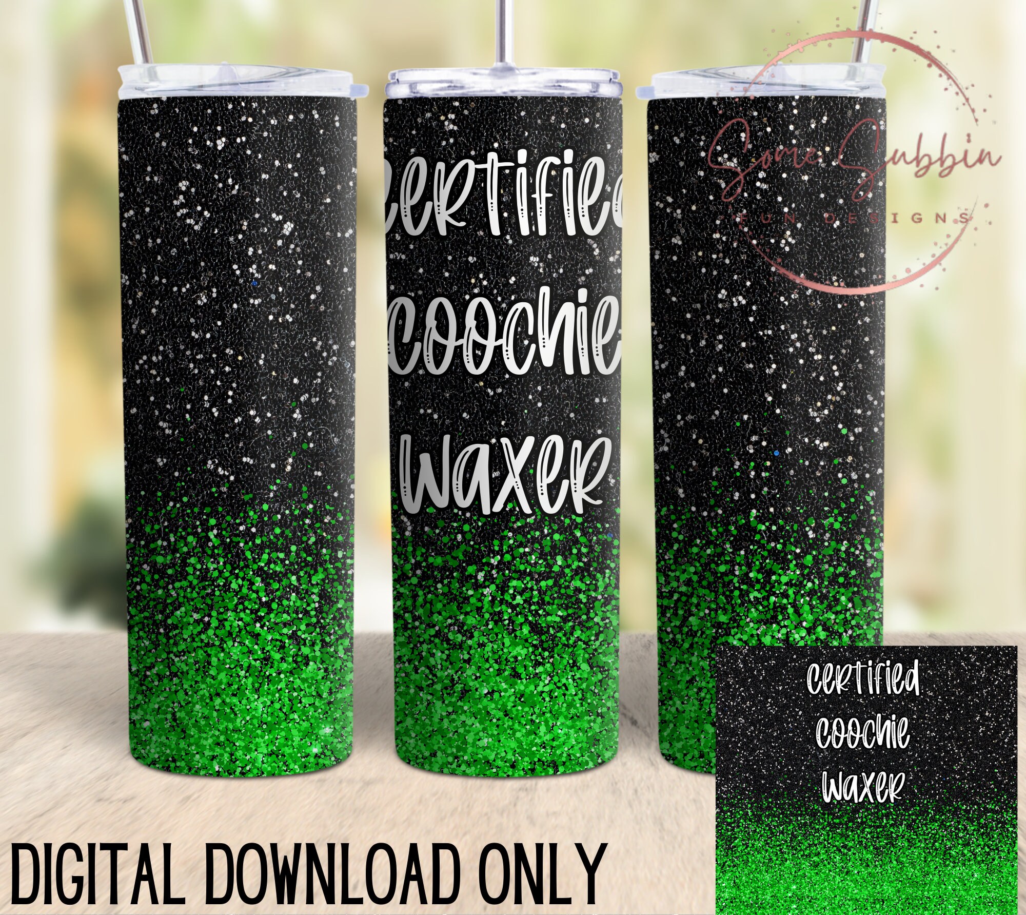 BDPWSS Coochie Waxer Make-up-Tasche – Lustiges Geschenk Für Kosmetiker & Esthetiker (wasserfest, Bedruckt)