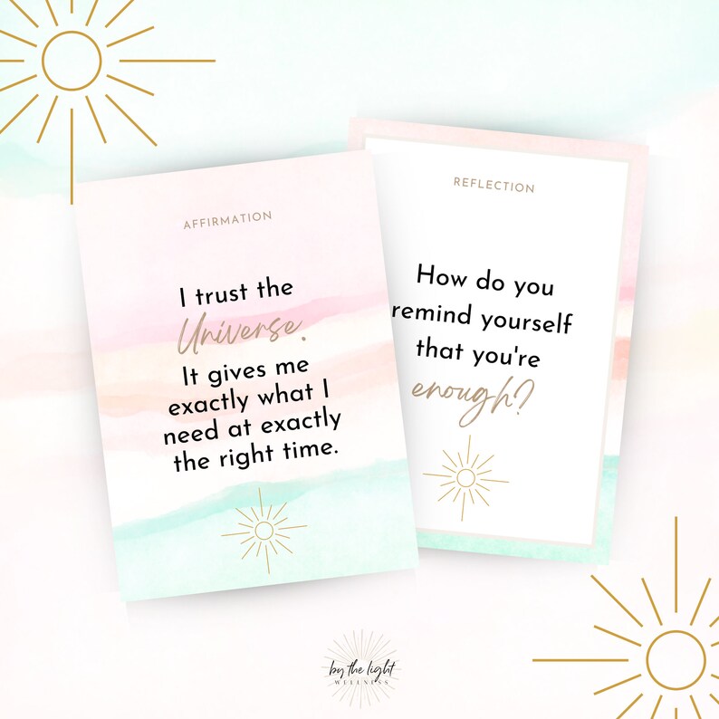 50 Self Care ACTIVITY CARDS Printable Instant Download - Etsy