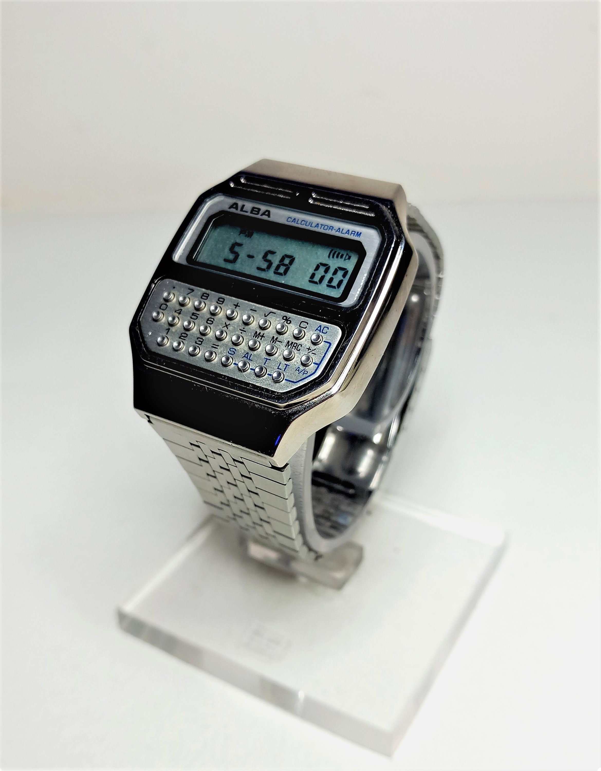 Reloj de hombre digital vintage seiko alarm chrono 4939-5010, Reloj digital  Seiko, reloj digital para hombres fabricado en Japón, colección Seiko  Regalo -  México