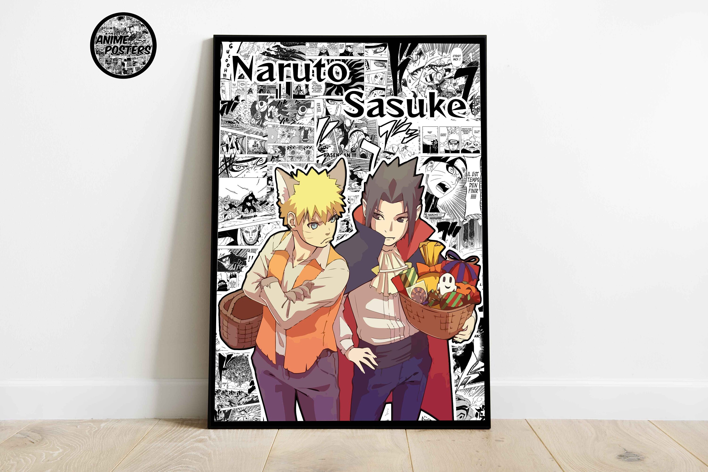 Naruto Cliparts - Sasuke Uchiha Clipart Set, Sasuke SVG cut files