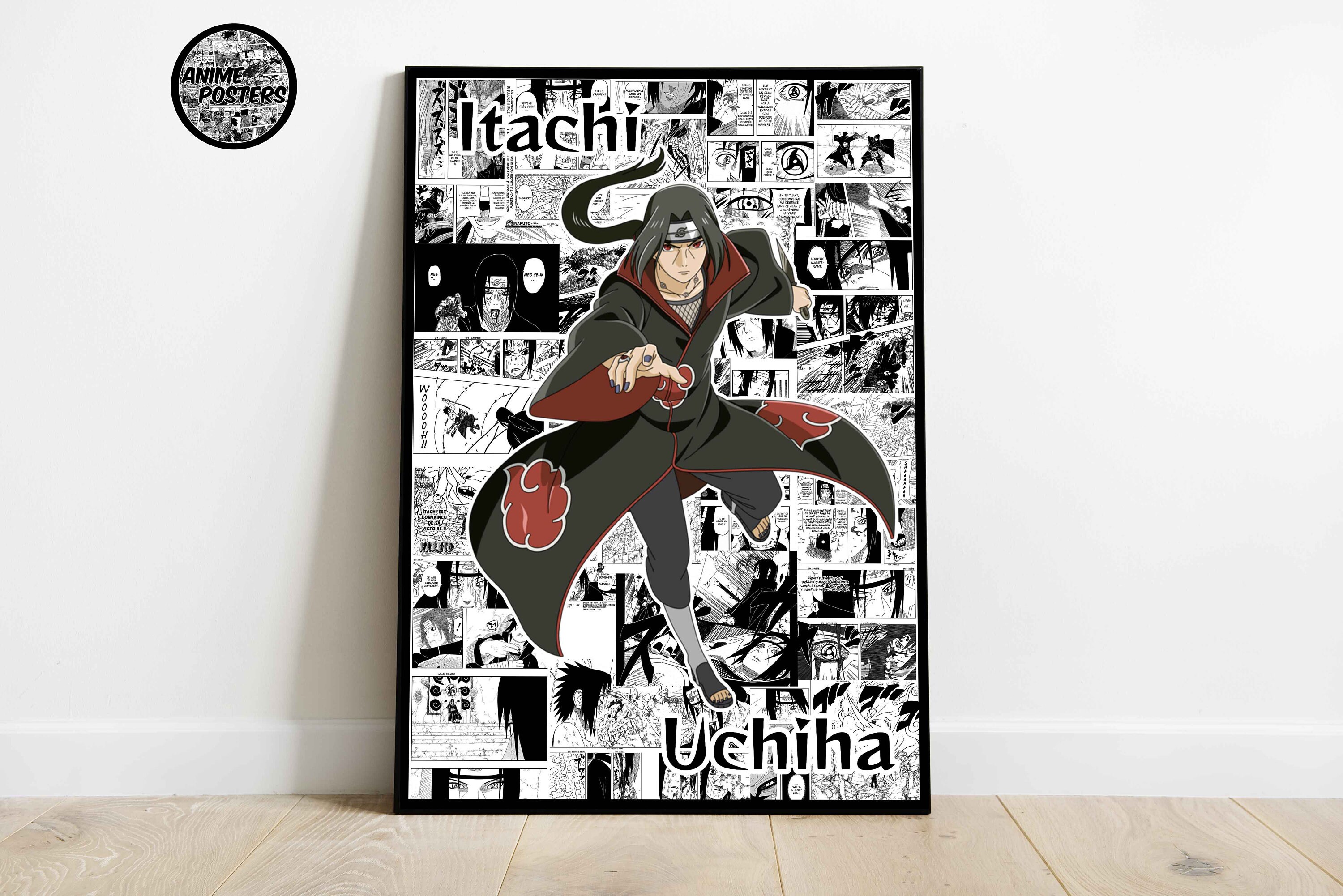 Quadro Decorativo Poster Naruto Uzumaki Desenho Game 2