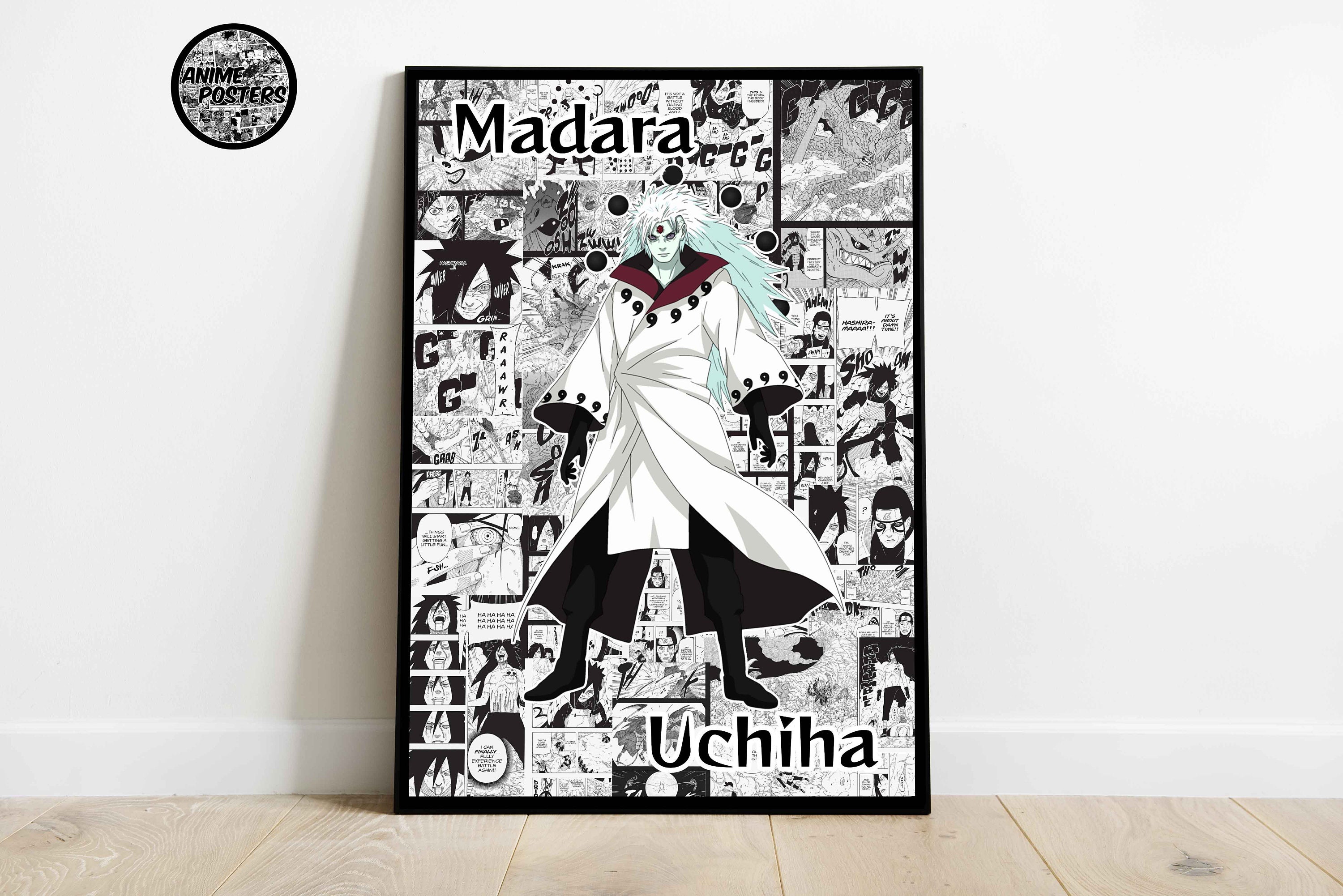 NARUTO SHIPPUDEN Poster Naruto Shippuden Madara (52x38)