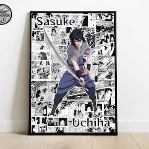 itachi poster naruto Sasuke anime Affiche moderne Belgium