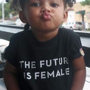 The Future Is Female T-Shirt Black
