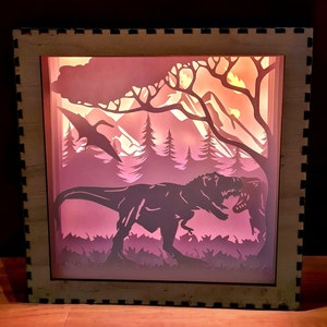 Fichier lightbox dinosaure T rex