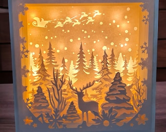 Christmas lightbox file