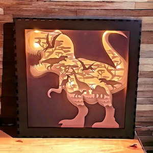 Fichier lightbox Dinosaure T Rex