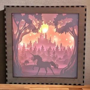 Fichier lightbox licorne