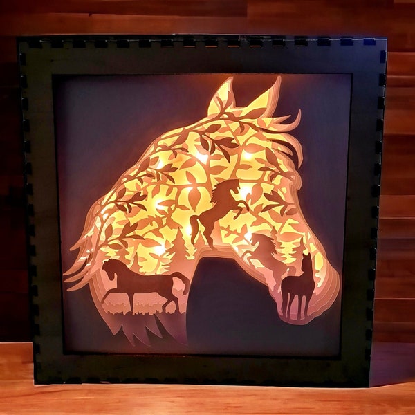 Fichier lightbox cheval