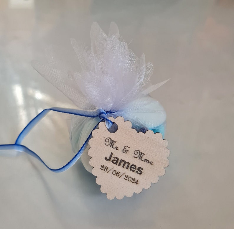 Customizable Wooden Place Marker Name Tag Guest Gifts Etsy