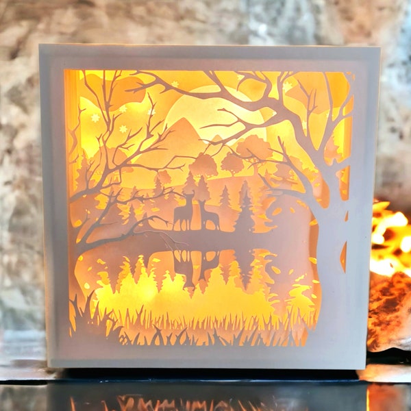 Fichier lightbox nature shadowbox