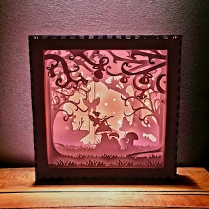 Fichier lightbox féérique fée