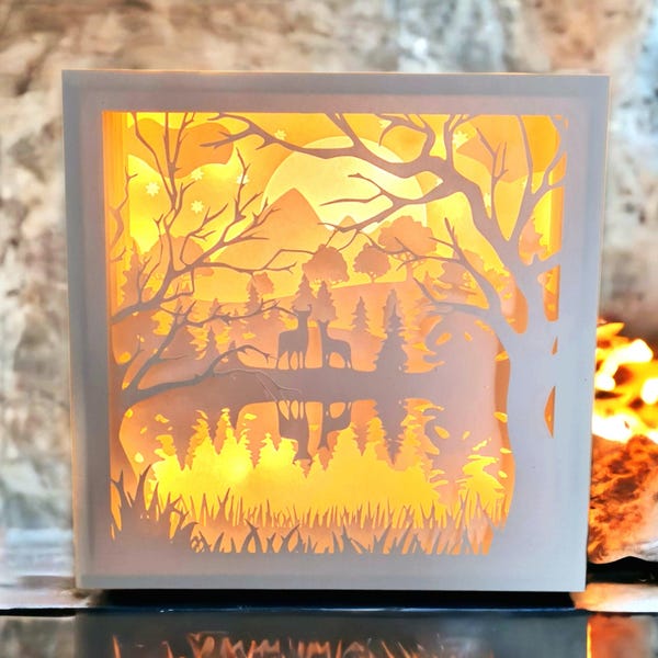 Plik lightbox natura shadowbox, shadowbox