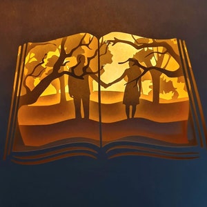 Fichier lightbox livre, book, shadowbox