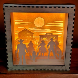 Fichier lightbox cowboy