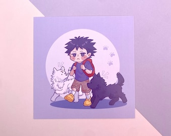 Megumi + Divine Puppies Mini Print